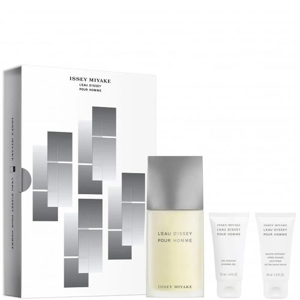 Issey Miyake D'issey Homme Eau De Toilette 125ml Gel Ducha 50ml After Shave 50ml