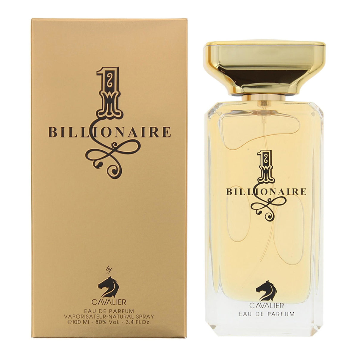 Cavalier, Billionaire, Eau de Parfum, für Herren, 100 ml