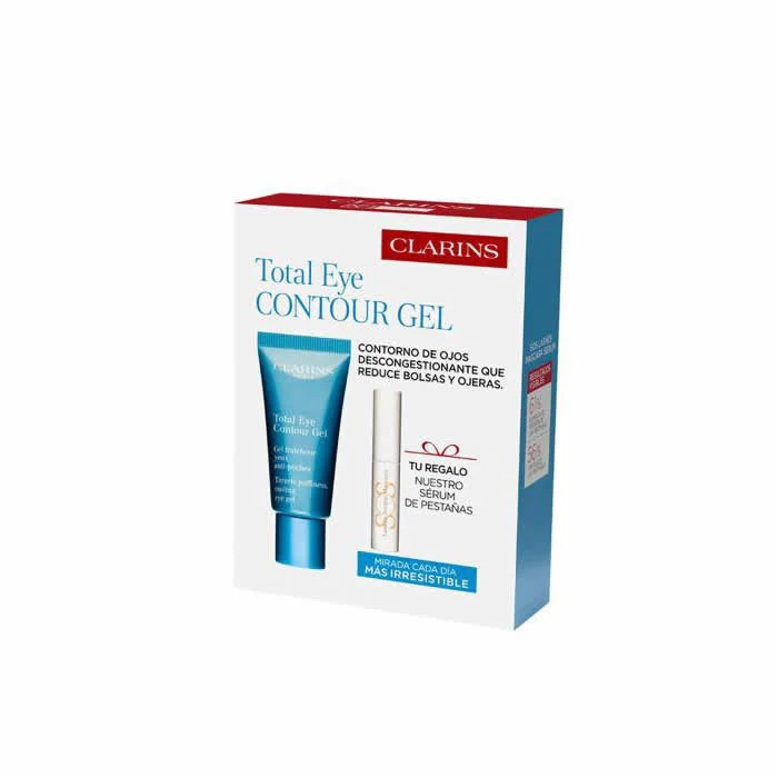 Clarins Total Eye Contour Gel 20ml Set 2 Pieces