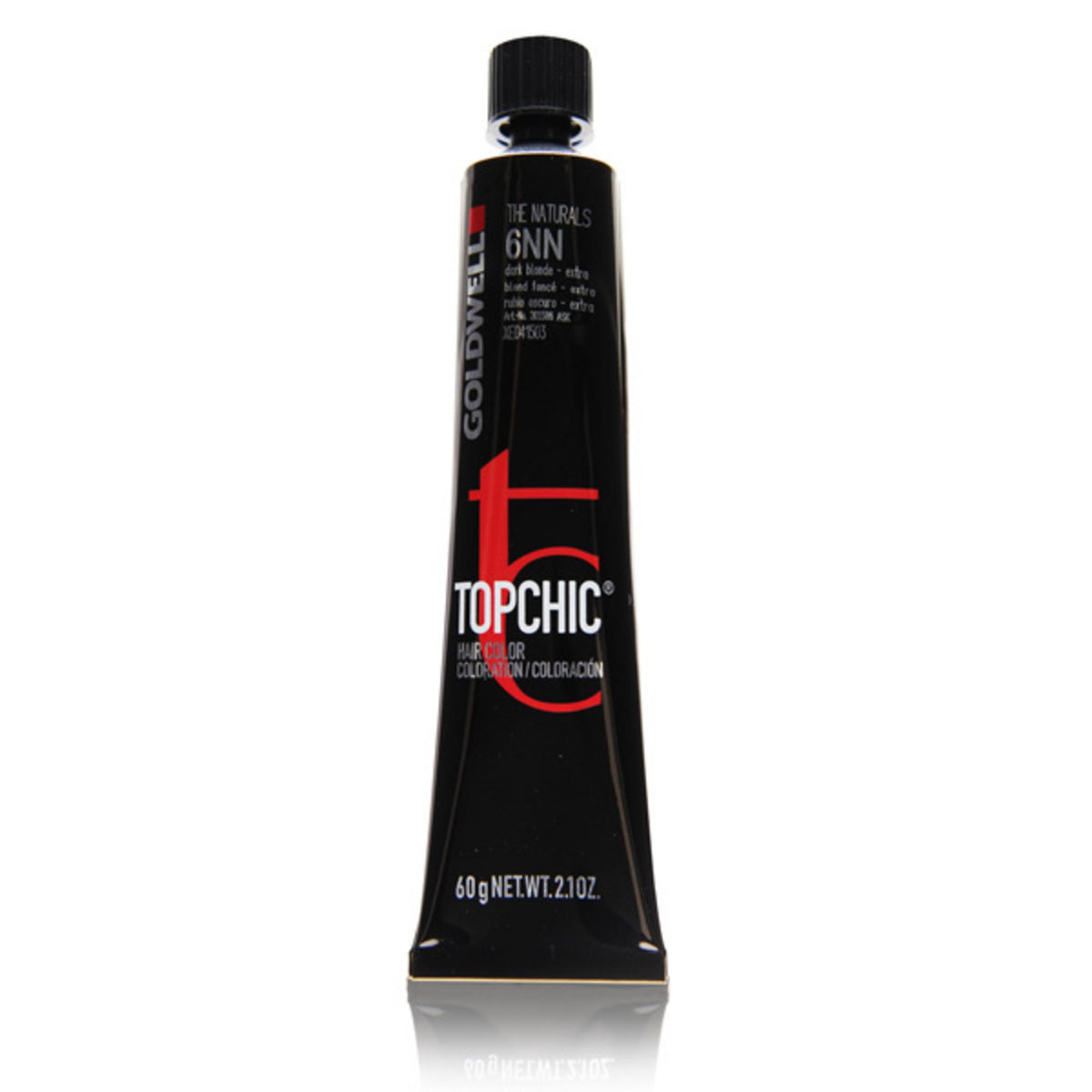 Goldwell, TopChic, Permanent Hair Dye, 6NN Dark Natural Blonde, 60 ml