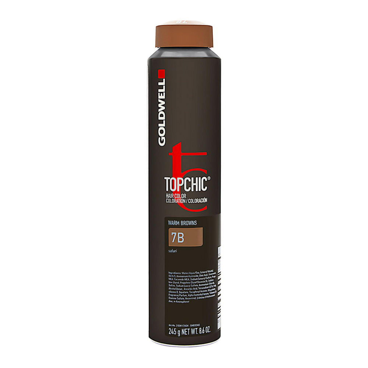 Goldwell, TopChic, Permanent Hair Dye, 7B Medium Blonde Beige, 250 ml