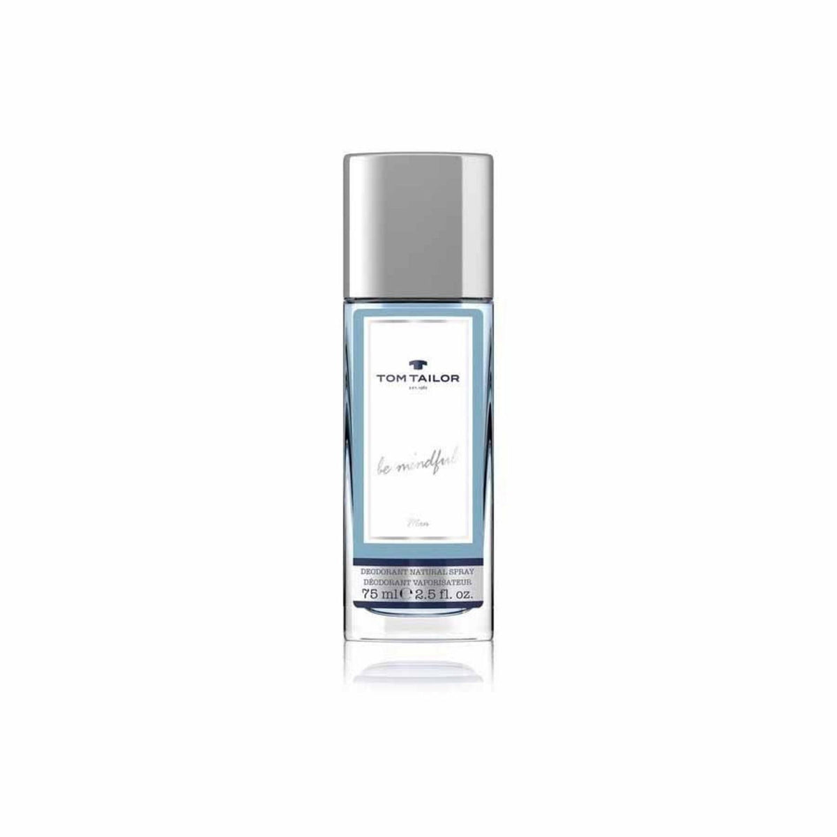 Tom Tailor, Be Mindful, Fresh, Deodorant Spray, für Herren, 75 ml
