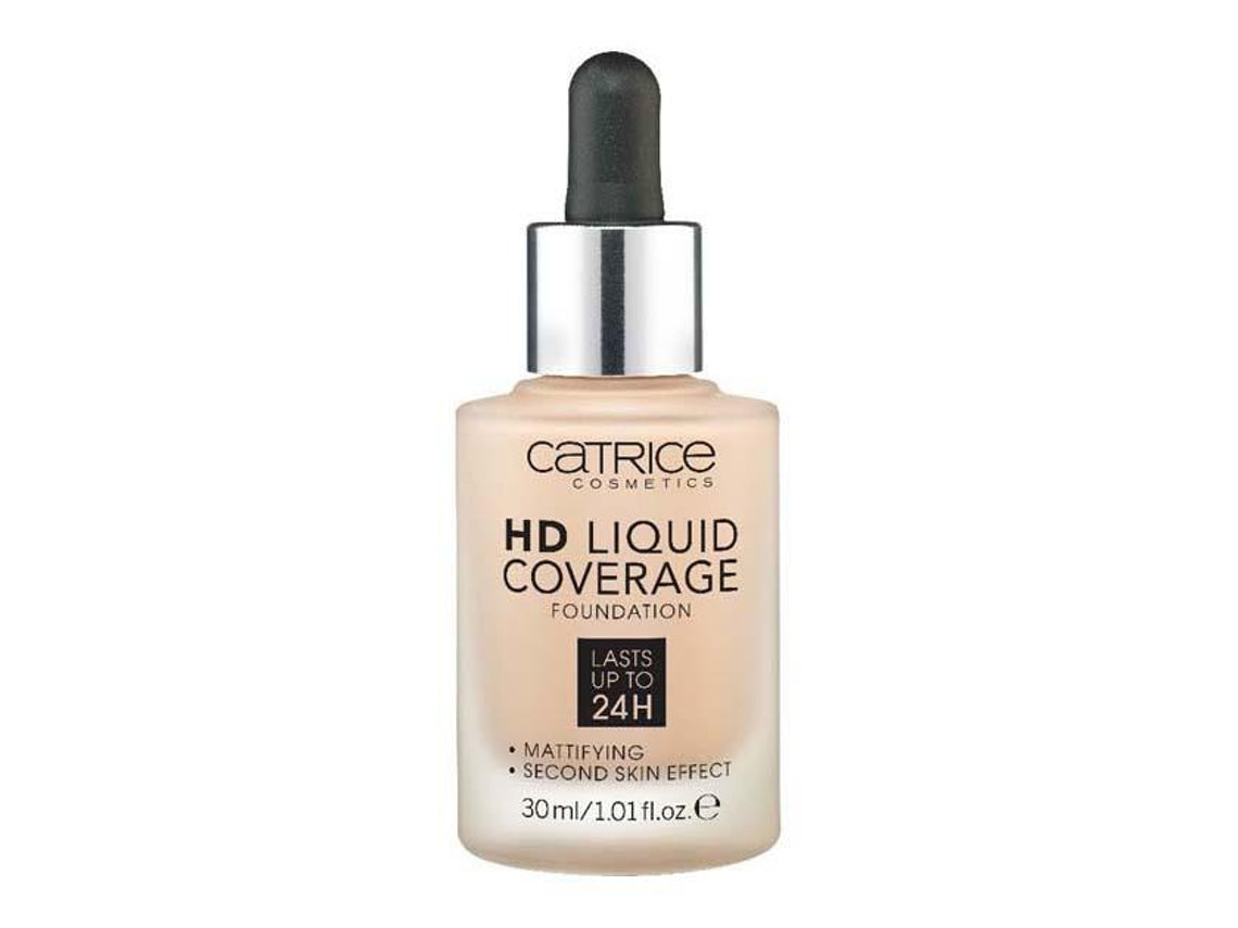 Catrice - Liquid Make-Up HD Liquid Coverage (Foundation) 30 ml 020 Rose Beige -