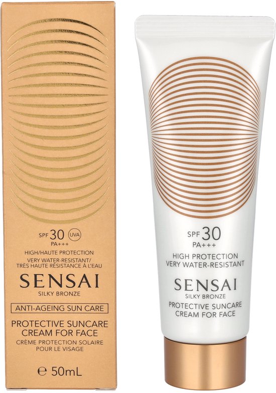 Sensai Silky Bronze Sun Care Cream For Face SPF30 50 ml