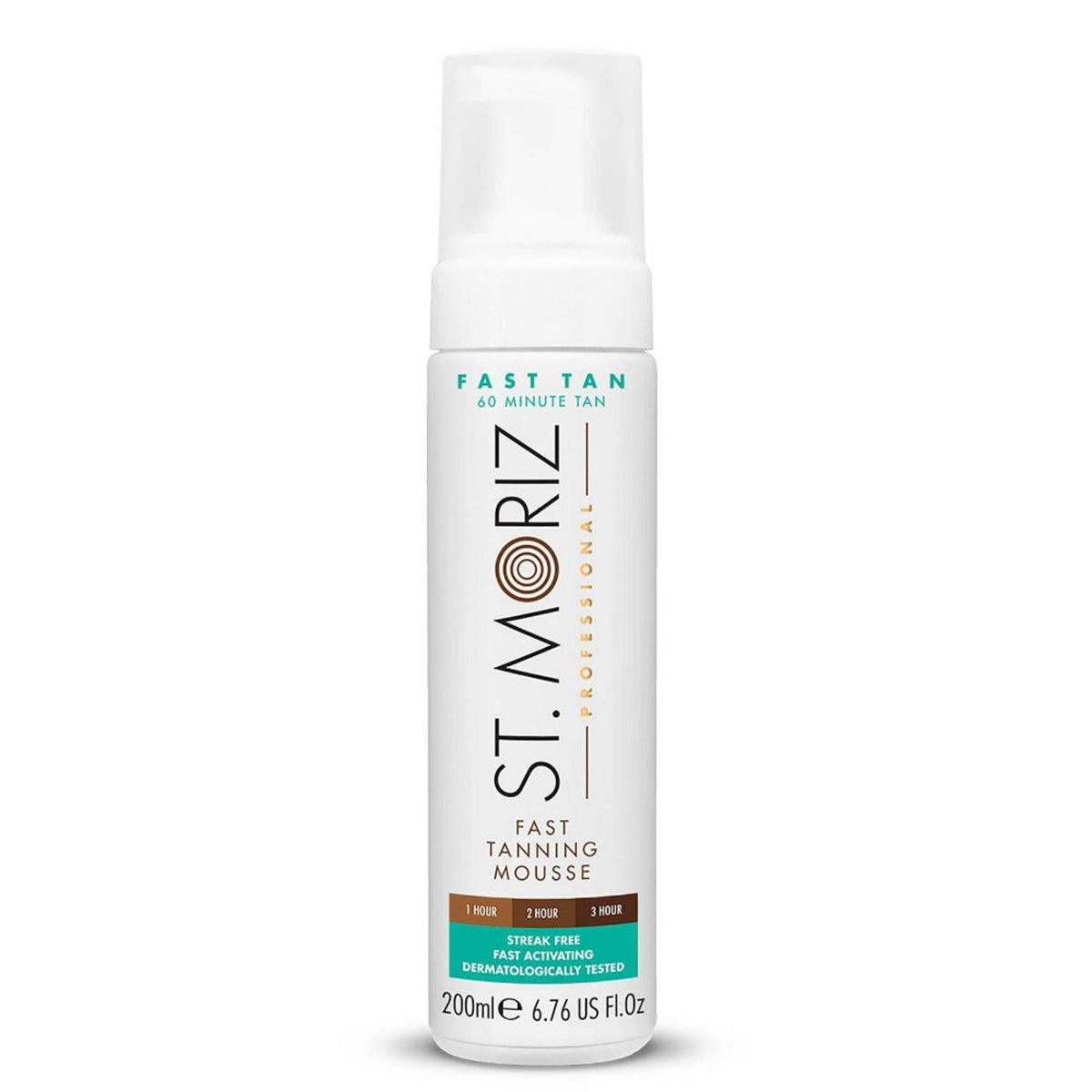 St. Moriz, Fast Tan Lotion, Immediate Tan, Self-Tanning Mousse, For Face, 200 ml