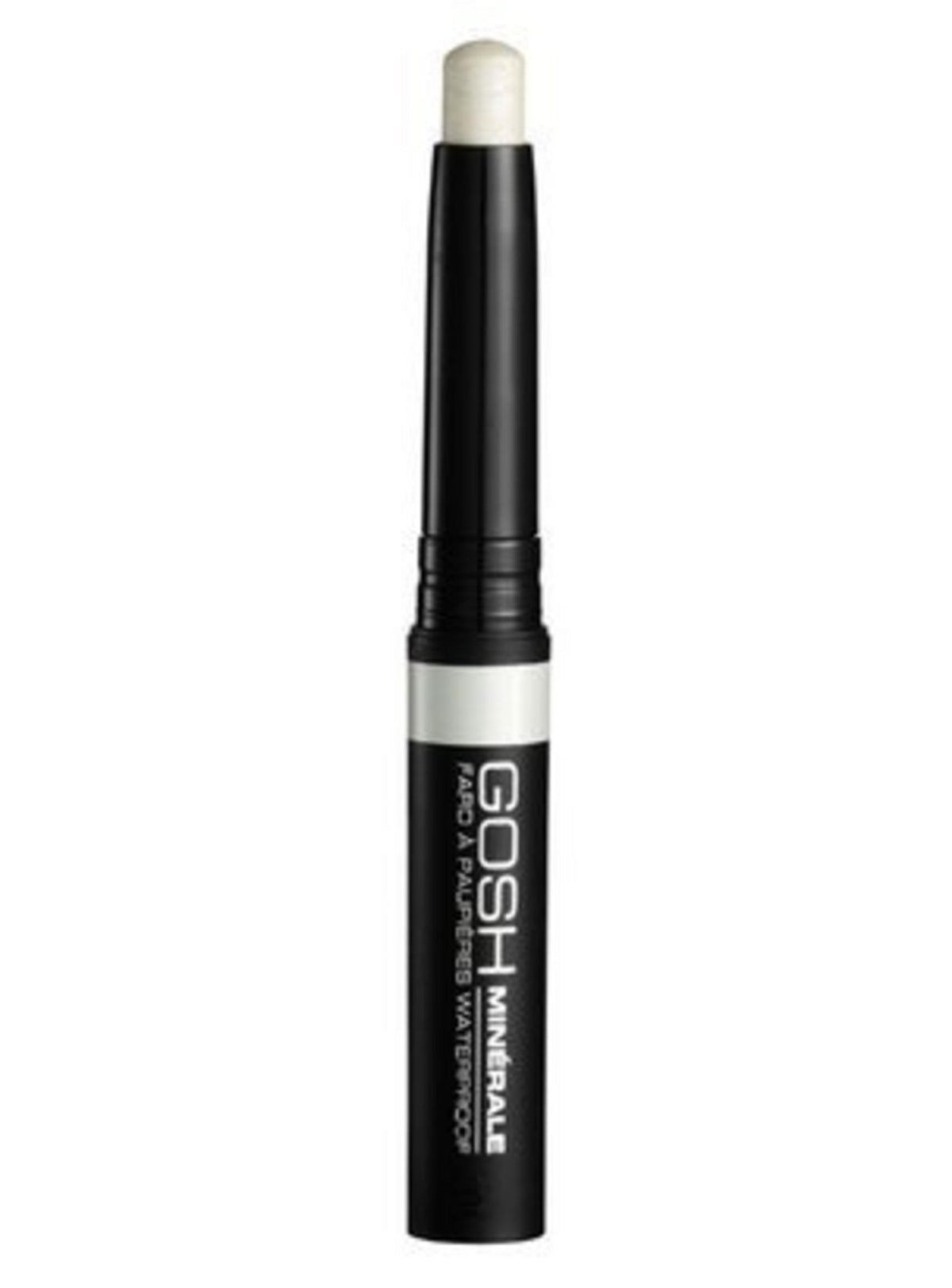 Gosh, Mineral, Vegan, Metallic, Cream Eyeshadow, 001, Pearly White, 2.5 g