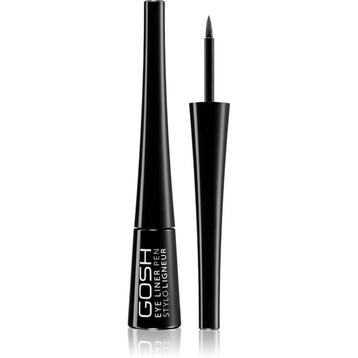 Gosh, Gosh, Flüssiger Eyeliner, 01, Schwarz, 2,5 ml