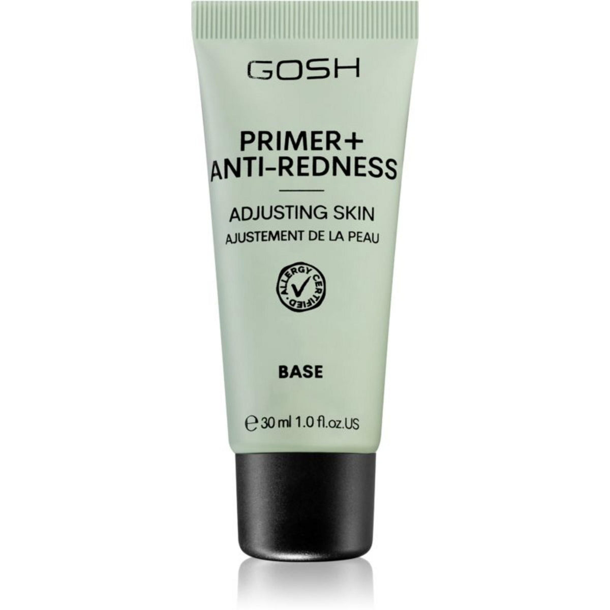 Gosh, Primer+, parfümfrei, neutralisiert Rötungen, flüssiger Primer, 008, Anti-Rötung, 30 ml
