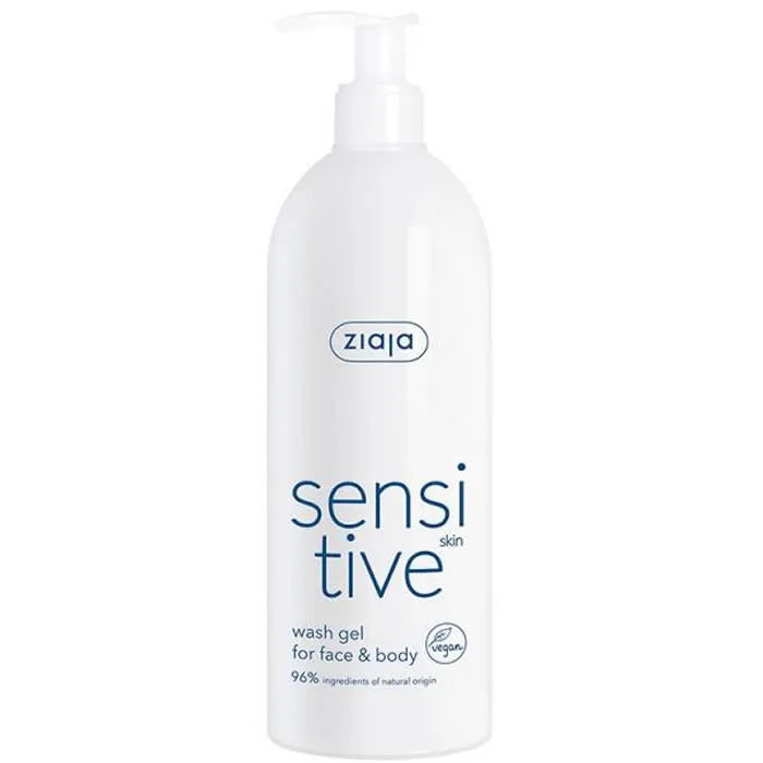 Ziaja Sensitve Gel Limpiador Rostro y Cuerpo Para Pieles Sensible 400ml