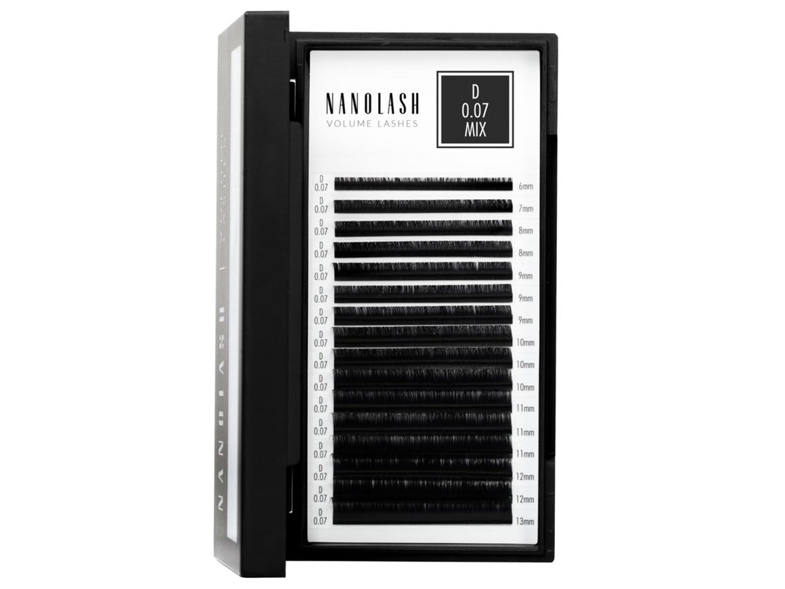 Nanolash Volume Lashes Pestañas Postizas 0,07 D 6-13 Mm 1 U