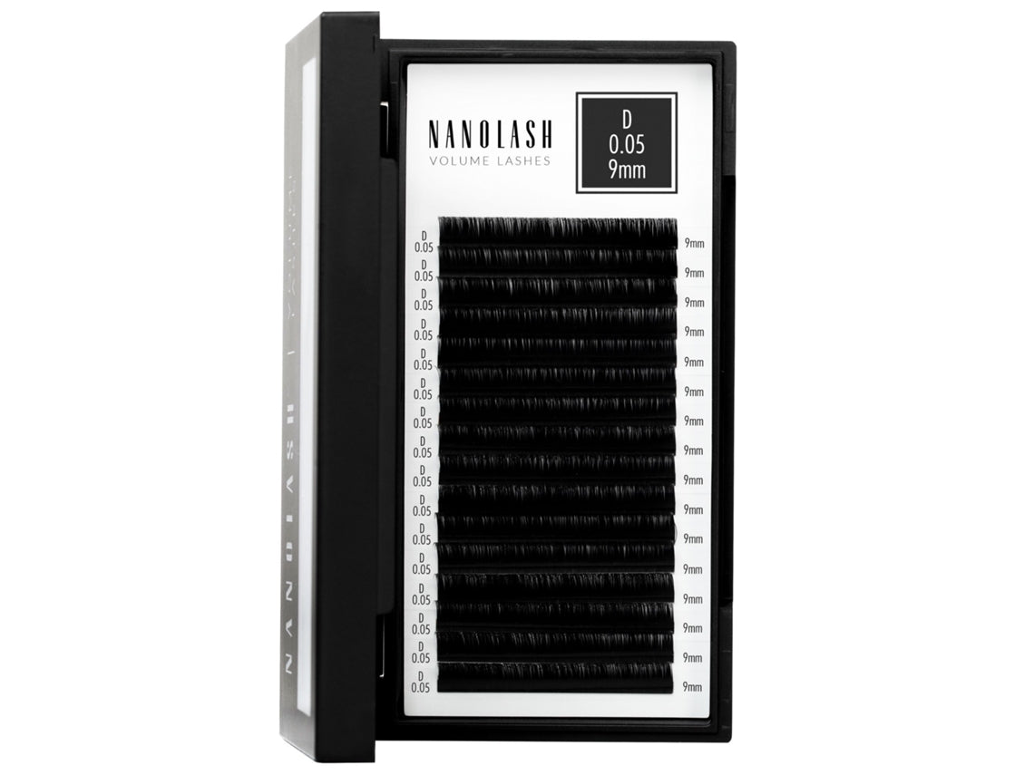 Nanolash Volume Lashes Pestañas Postizas 0,05 D 9 Mm 1 U