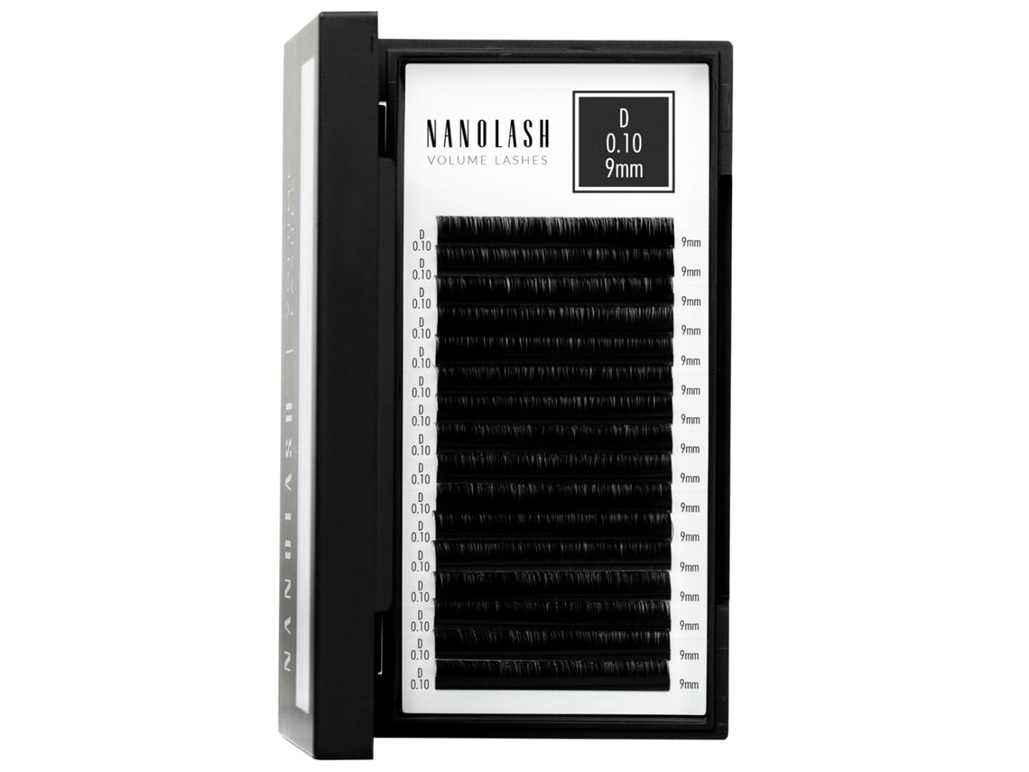 Nanolash Volume Lashes Pestañas Postizas 0,10 D 9 Mm 1 U