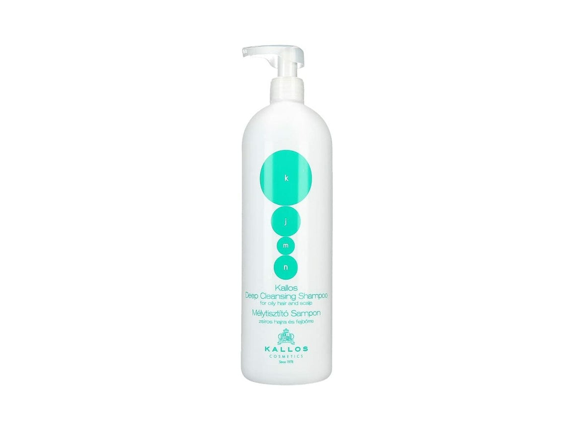 Kallos KJMN Unisex Professional Shampoo 1000 ml Champagne Unisex Professional Shampoo Oily Hair 1000 ml