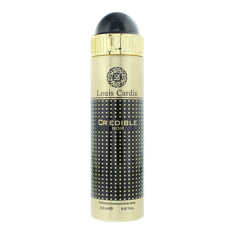 Louis Cardin, Credible Noir, Body Spray, 200 ml