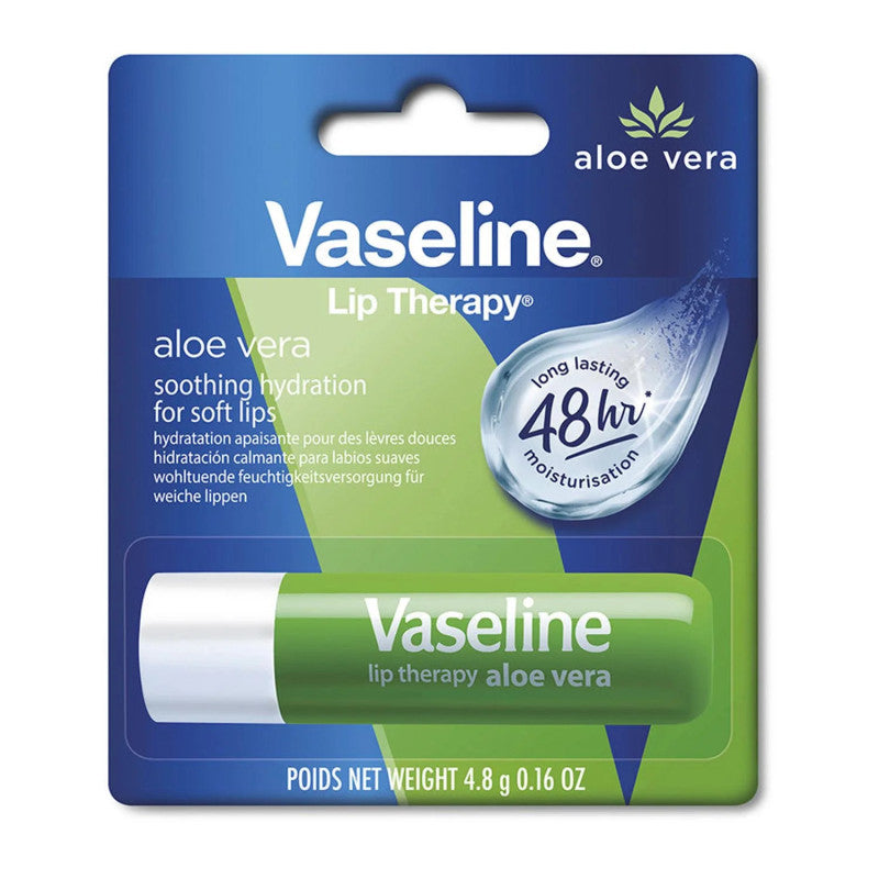 Vaseline Lip Therapy Aloe Vera Lippenbalsem - Stick 1 x 4.8 g - Glans