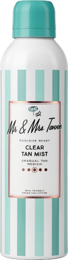 Mr & Mrs Tannie, Body Whipped Tan, Aloe Vera, Moisturizing, Self-Tanning Mousse, 200 ml