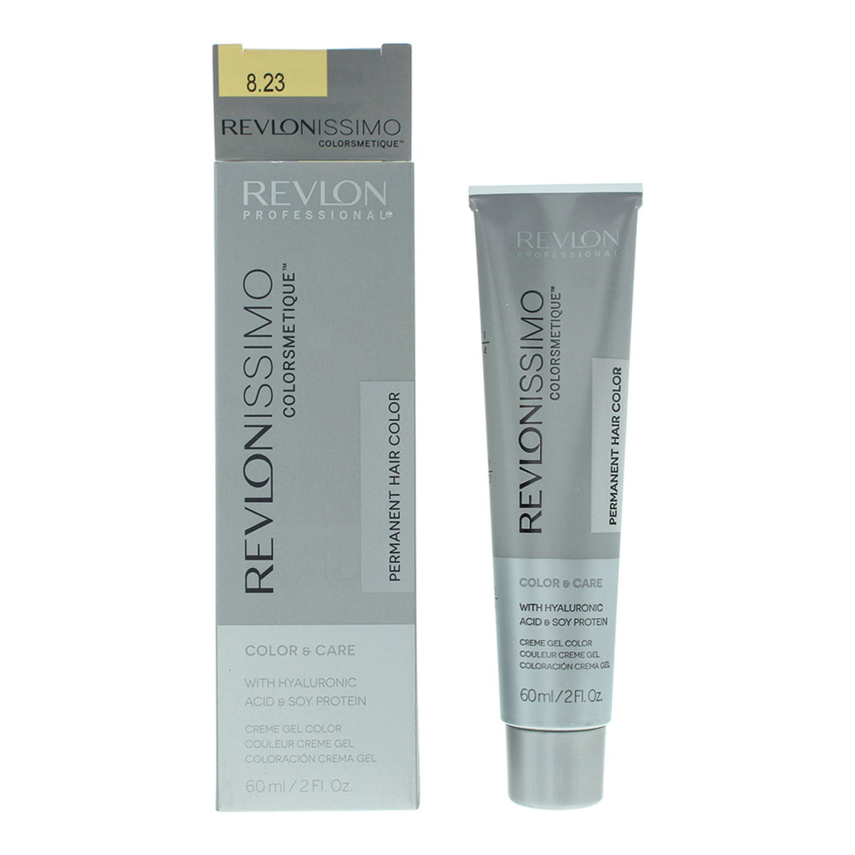 Revlon, Revlonissimo Colorsmetique, Permanente Haarfarbe, 8.23 Helles Perlmutt-Beigeblond, 60 ml