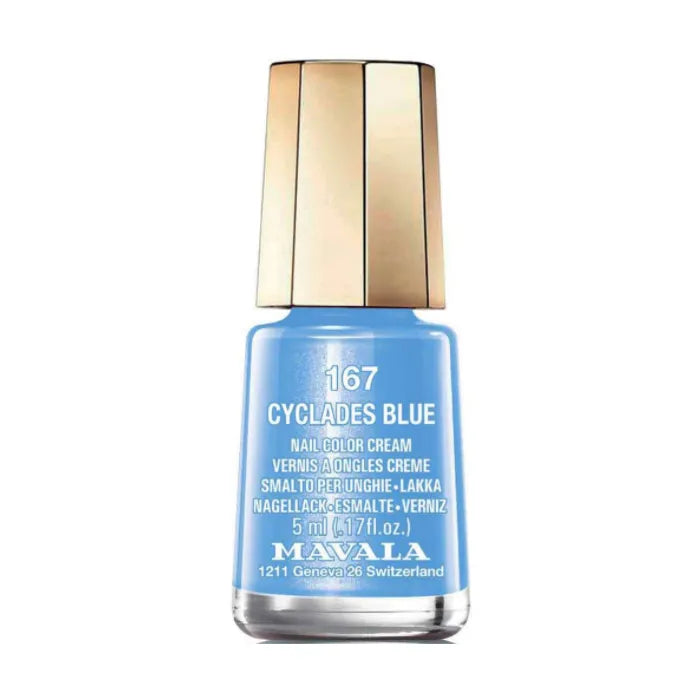 Mavala Nail Polish 167 Cyclades Blue 5ml