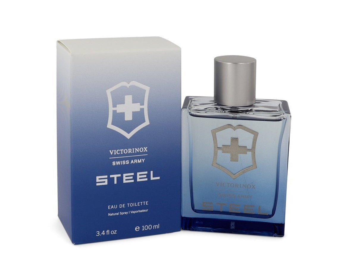Herenparfum Victorinox EDT Steel 100 ml