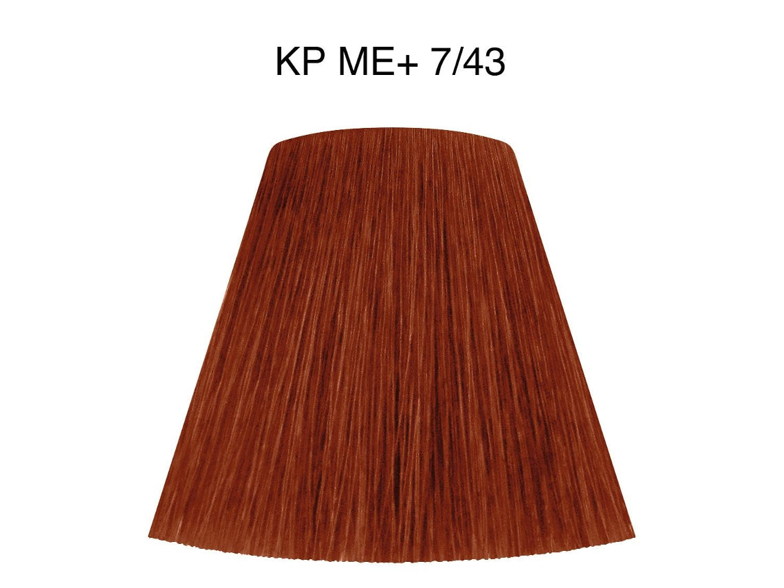 Permanente Kleur Koleston Me+ Wella Nº 7/43 (60 ml)