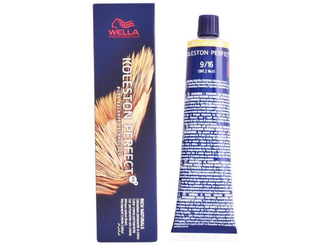 Permanente Kleur Wella Koleston Perfect Nº 9.16 (60 ml)