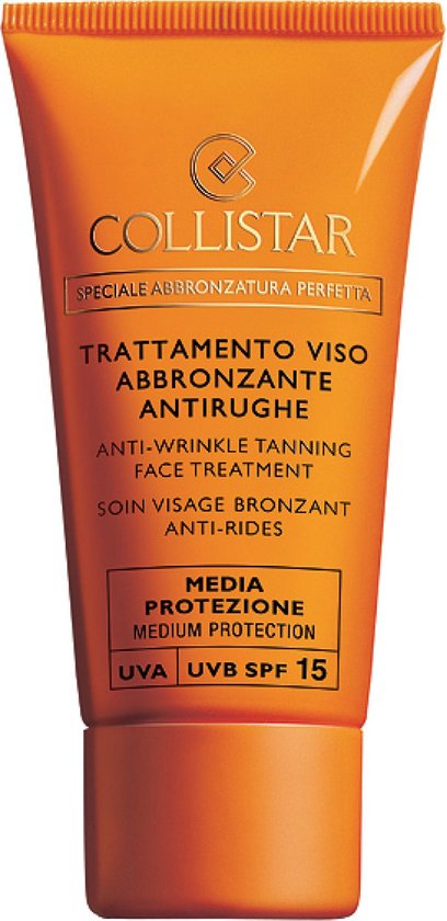 COLLISTAR Special Perfect Tan Tanning Face Treatment SPF15 Protective sunscreen 50 ml for Woman