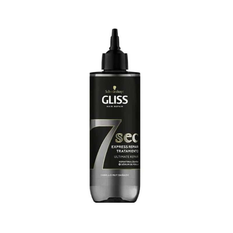 Restorative Hair Mask Schwarzkopf Gliss Kur 7 Sec Ultimate Repair Keratine (200 ml)