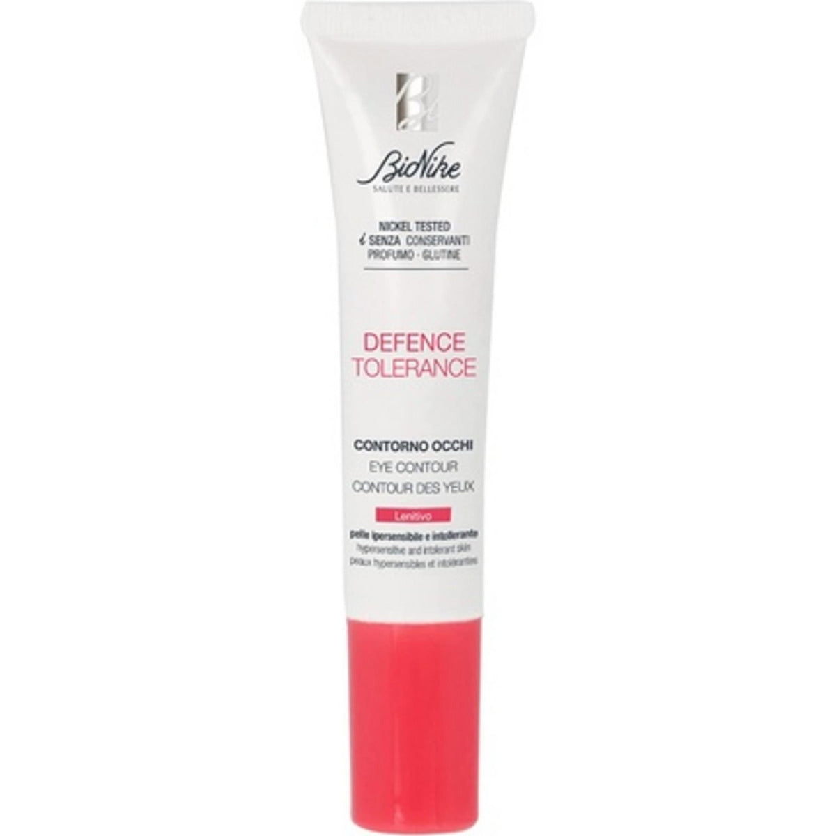 BioNike, Defence Tolerance, Feuchtigkeitsspendend & Beruhigend, Tag & Nacht, Augencreme, 15 ml