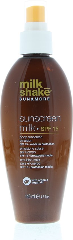 Milk Shake, Sun & More, Sun Protection, Day, Body Lotion, SPF 15, 140 ml