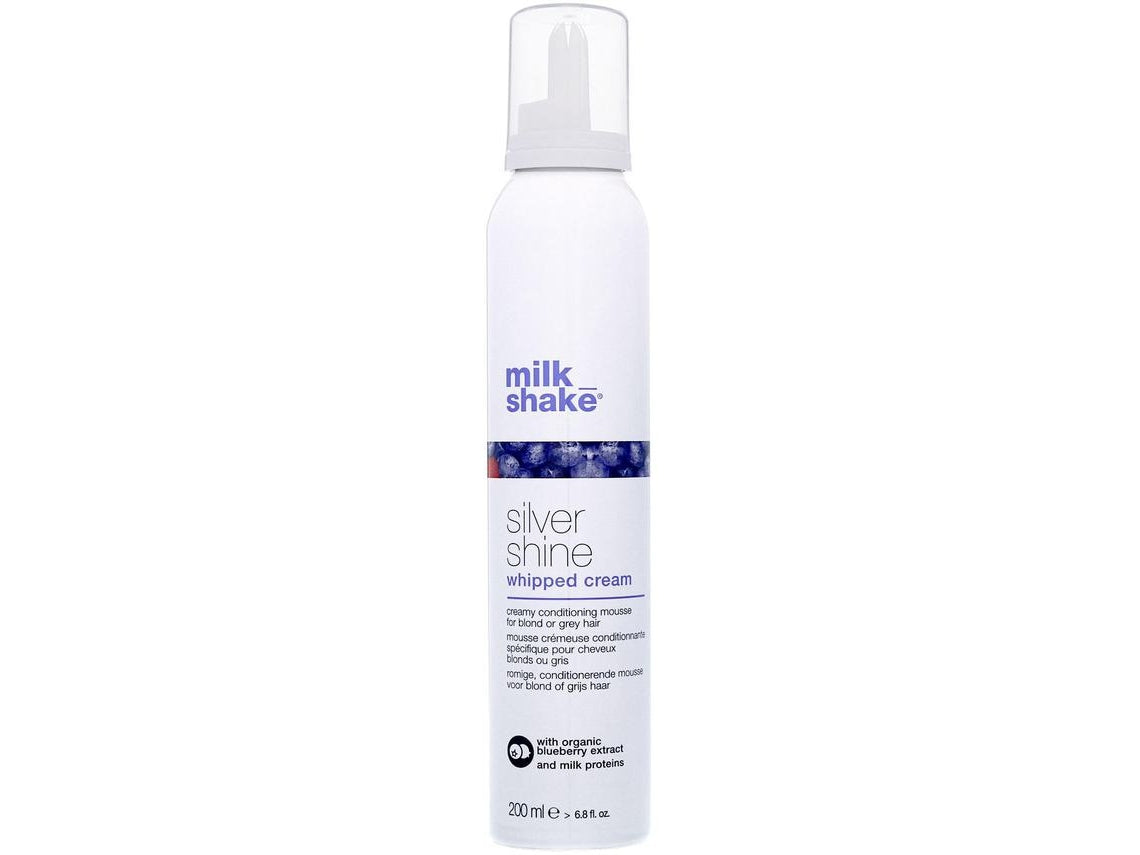milk_shake silver shine conditioning whipped cream 200 ml - vrouwen - Voor Gekleurd haar/Grijs haar
