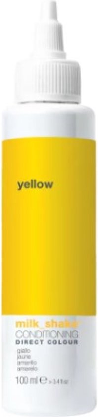 Milk Shake, Direct Colour, Ammonia-Free, Hair Colour Conditioner, Yellow, 100 ml