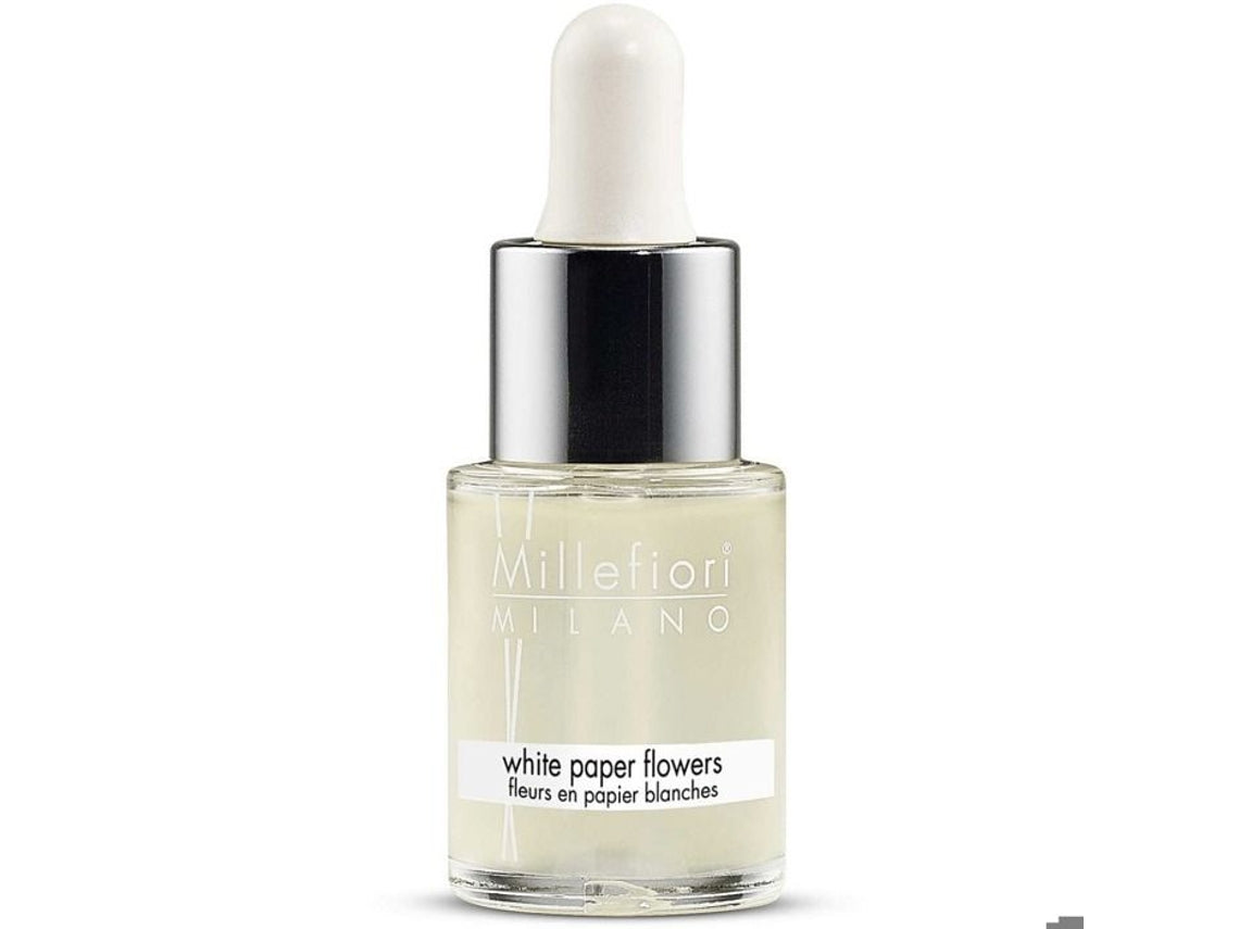 Millefiori Milano White Paper Flowers aroma olej 15 ml
