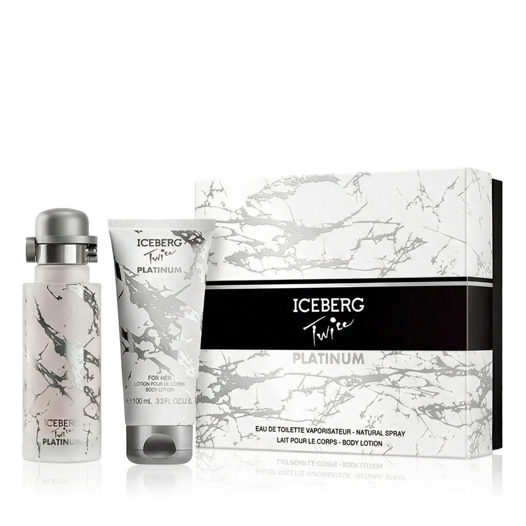 Twice Platinum Gift Set Eau De Toilette (edt) 125 Ml + Body Lotion 100 Ml