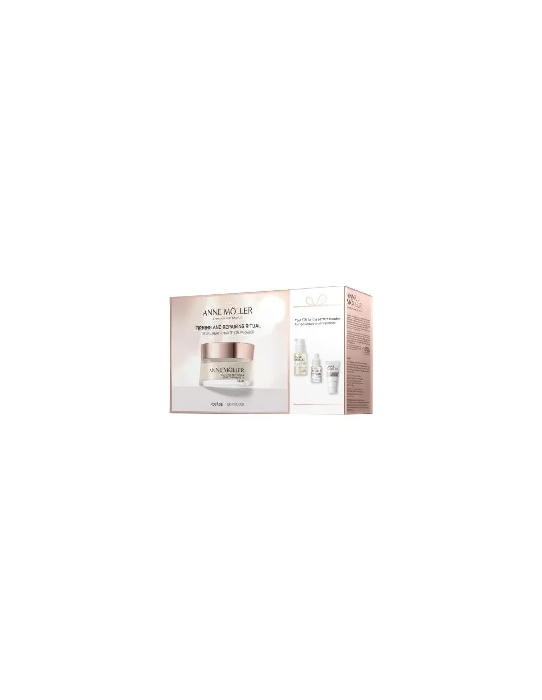Anne Möller Rosâge Crema Rica Reparadora Reequilibrante Spf15 Estuche 4 Piezas