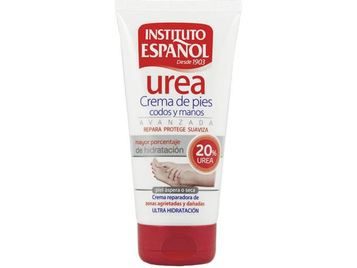 Instituto Espanol - Urea Creme 20% - Huid Creme voor Ruwe Gebarsten en Droge Atopishe Huid - Utra Hydratatie - Lichaamsverzorging - Vrouw - 150 ml
