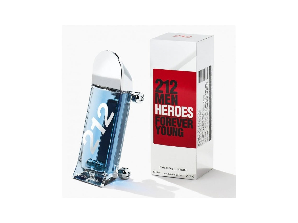 Carolina Herrera 212 Heroes Men Eau De Toilette 150ml Vaporizador