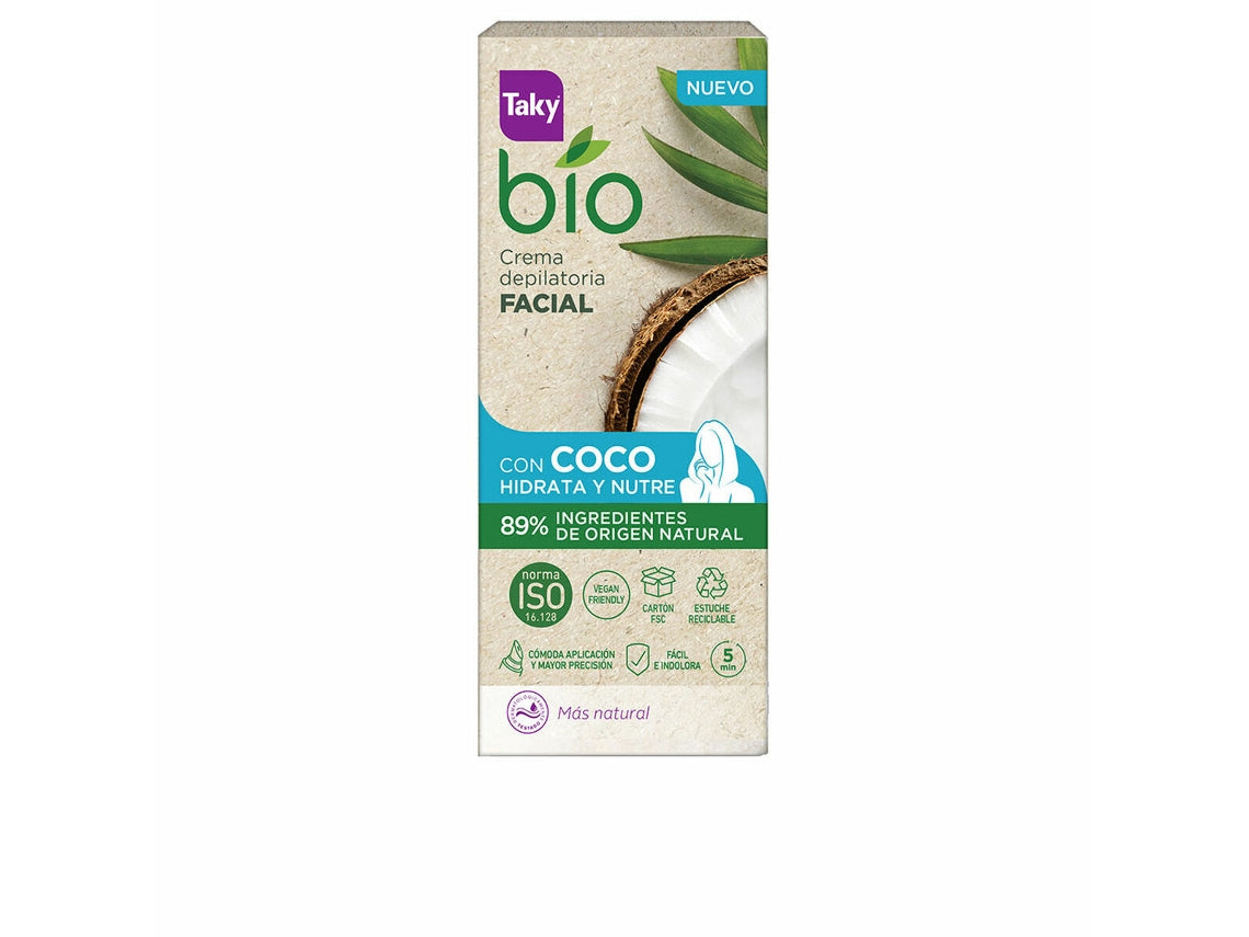 Taky Bio Coco Crema Depilatoria Facial 20ml