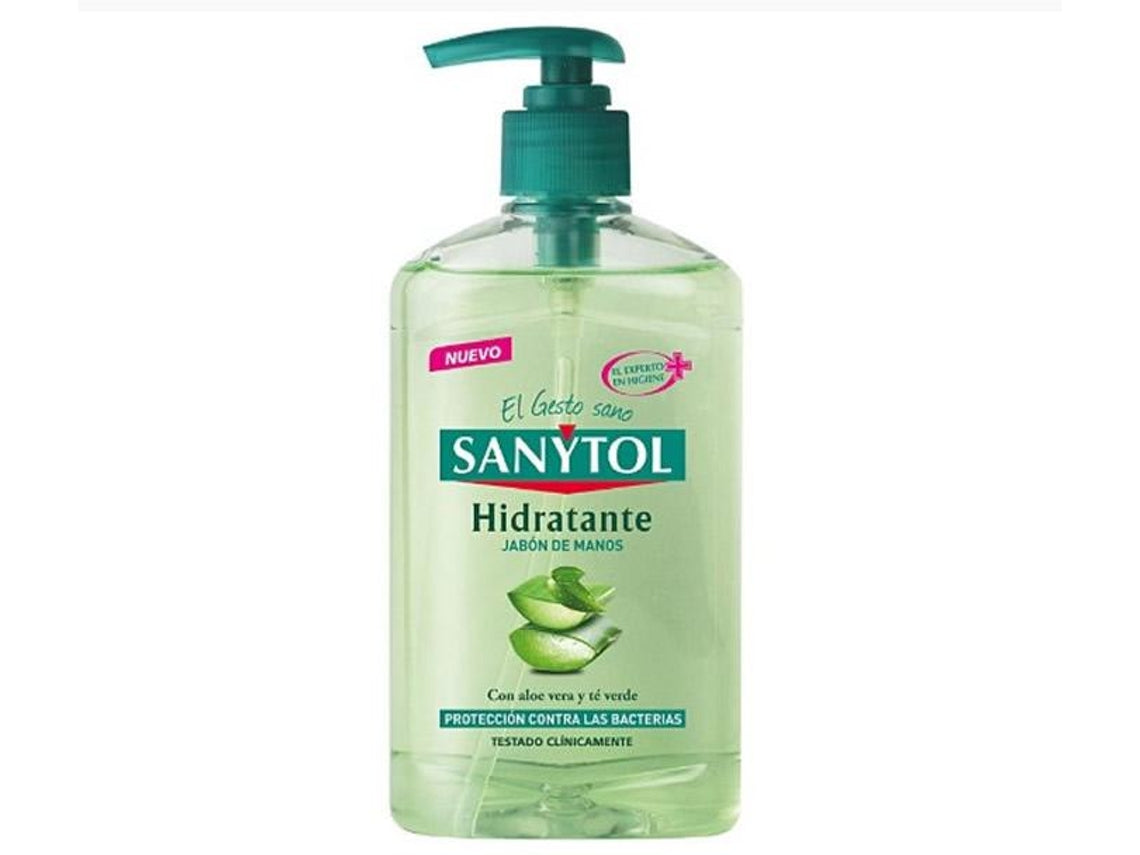 Handzeep met dispenser Antibacterias Sanytol (250 ml)