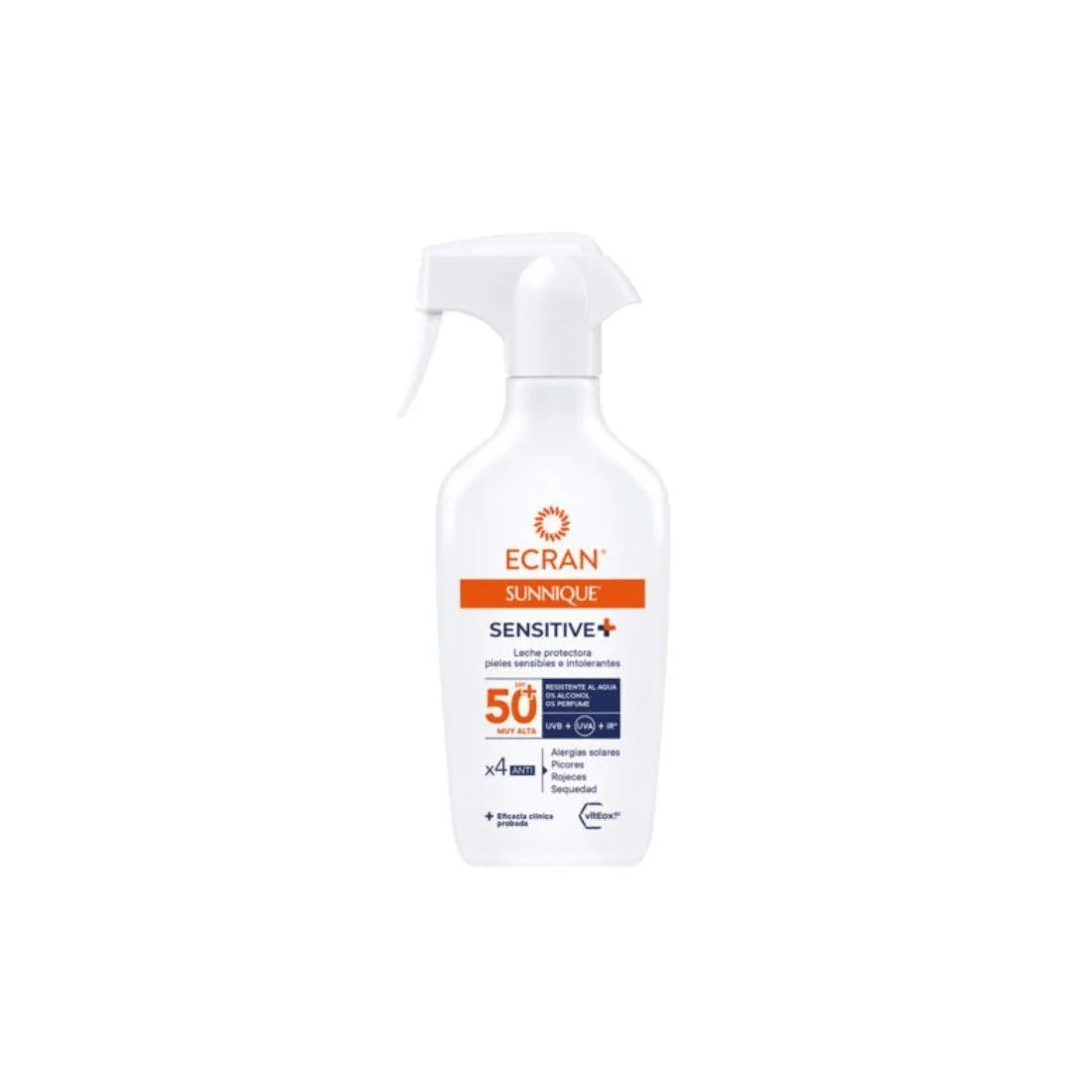 Ecran Sunnique Sensitive Pistola Spf50 270ml