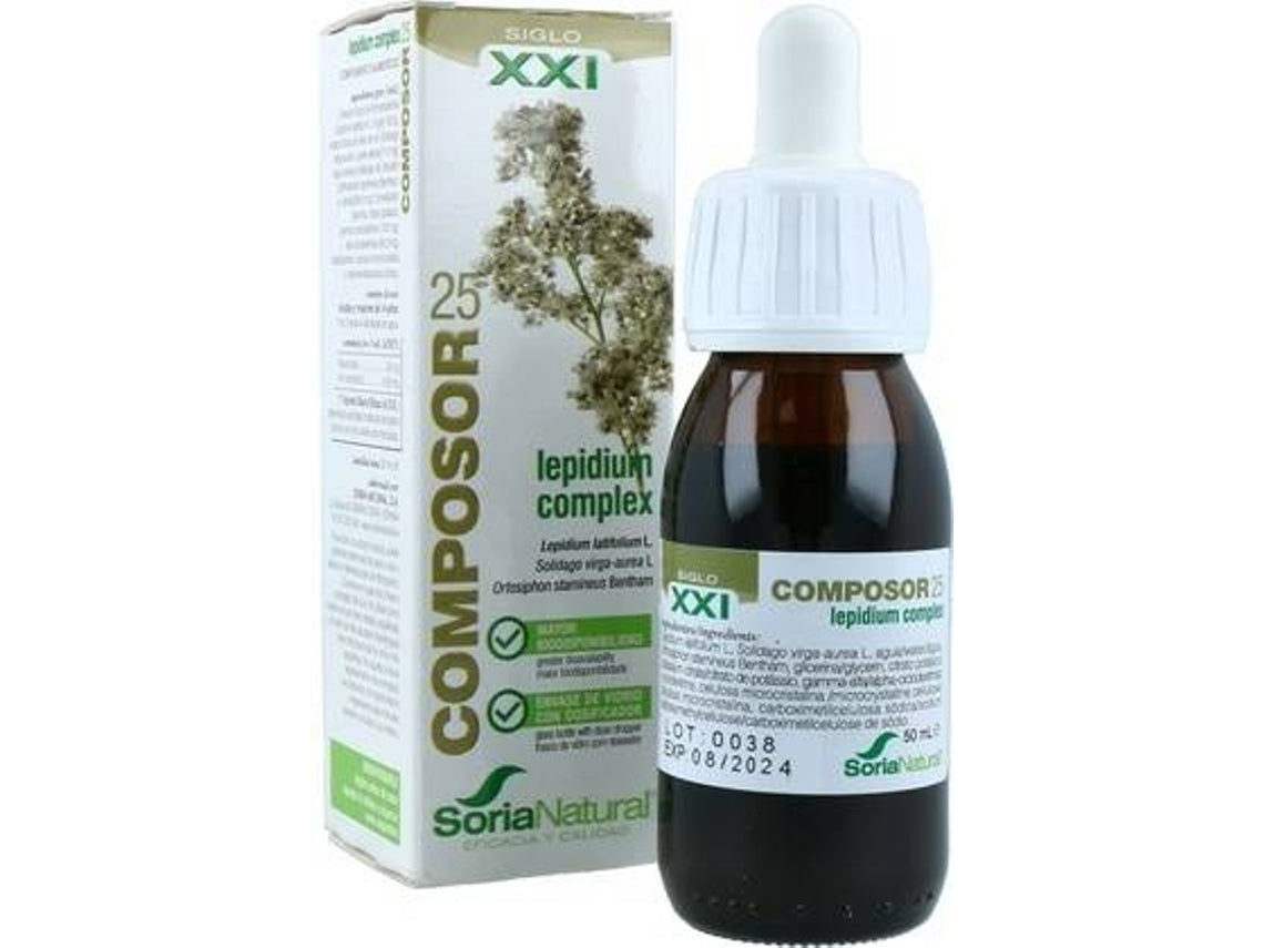 Soria Natural Composor 25 Lepidium Complex Xxi 50 Ml