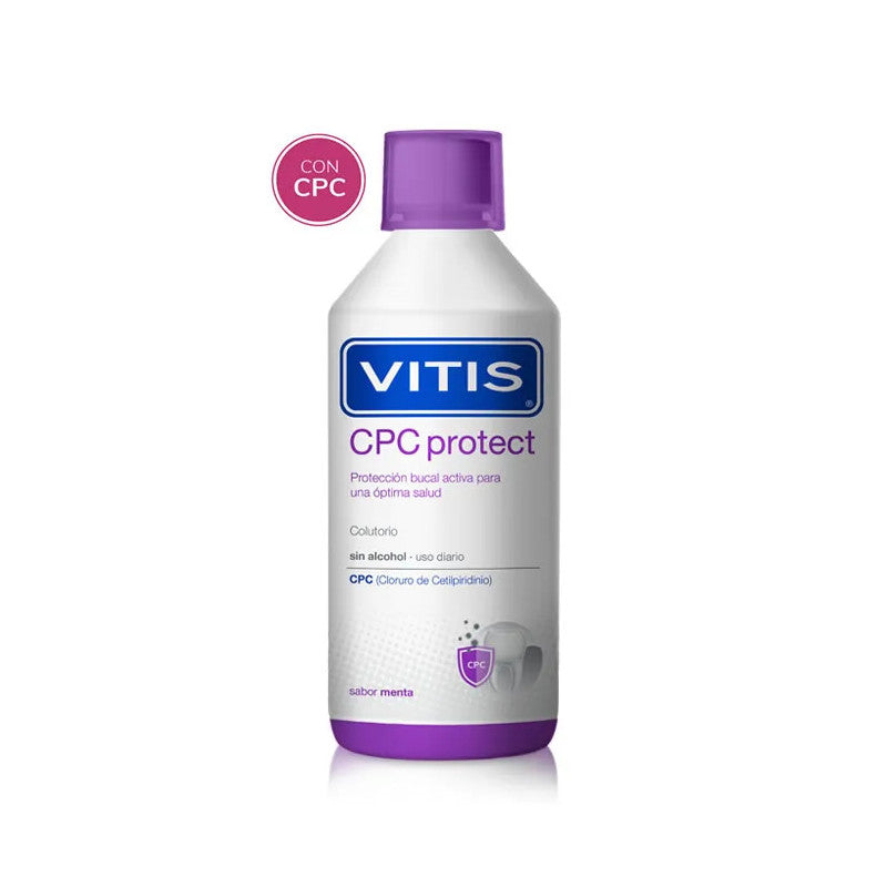 Vitis Cpc Protect Mouthwash 500ml