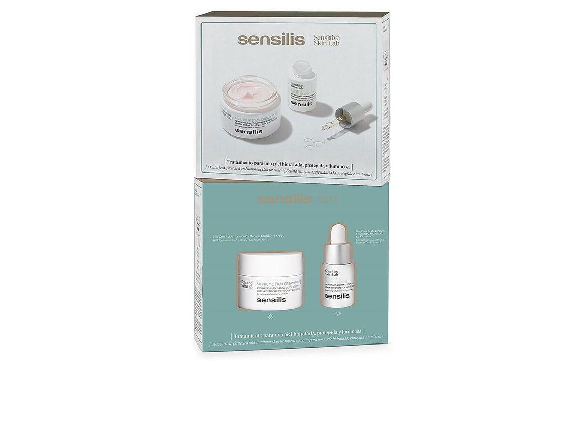 Sensilis Supreme Day Cream SPF15 50ml Set 2 Pieces