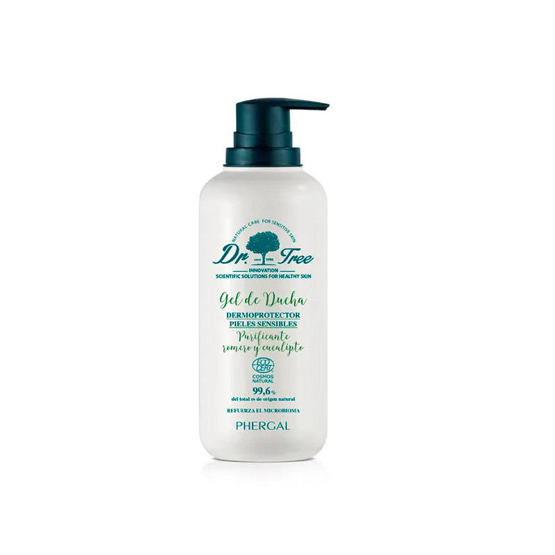 Douchegel Dr. Tree Gevoelige huid Eucalyptus Rozemarijn Zuiverend 500 ml
