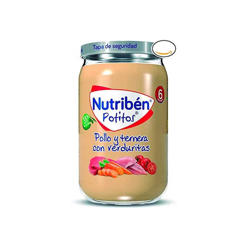 Nutribén Chicken, Beef and Vegetables 235g