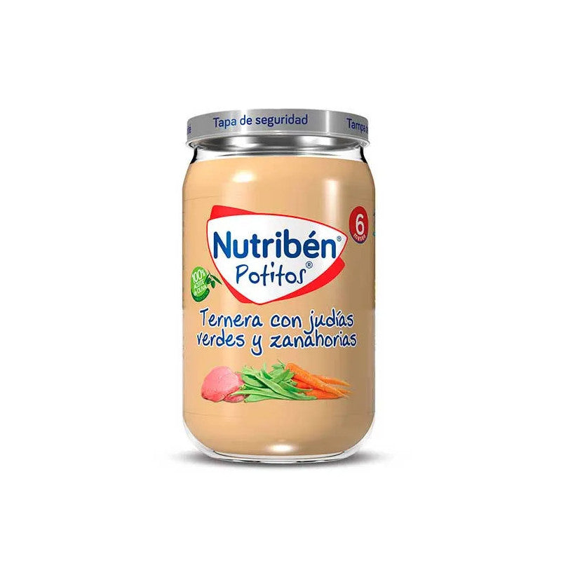 Nutribén Beef with Green Beans and Carrot 235g