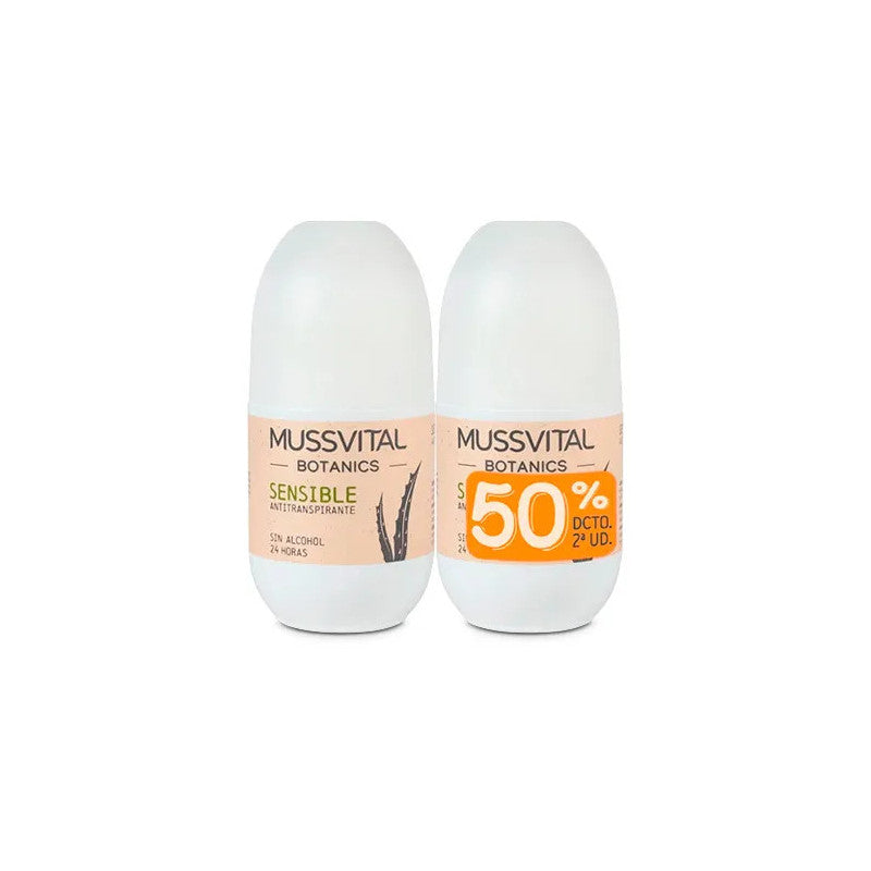 Mussvital Botanics Deo Sensitive 75ml Set 2 Units