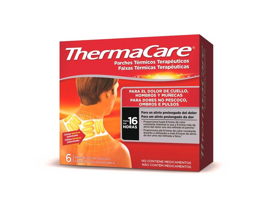 Thermacare Thermal Patches Terapeutic Neck Shoulders & Dolls 6 Units