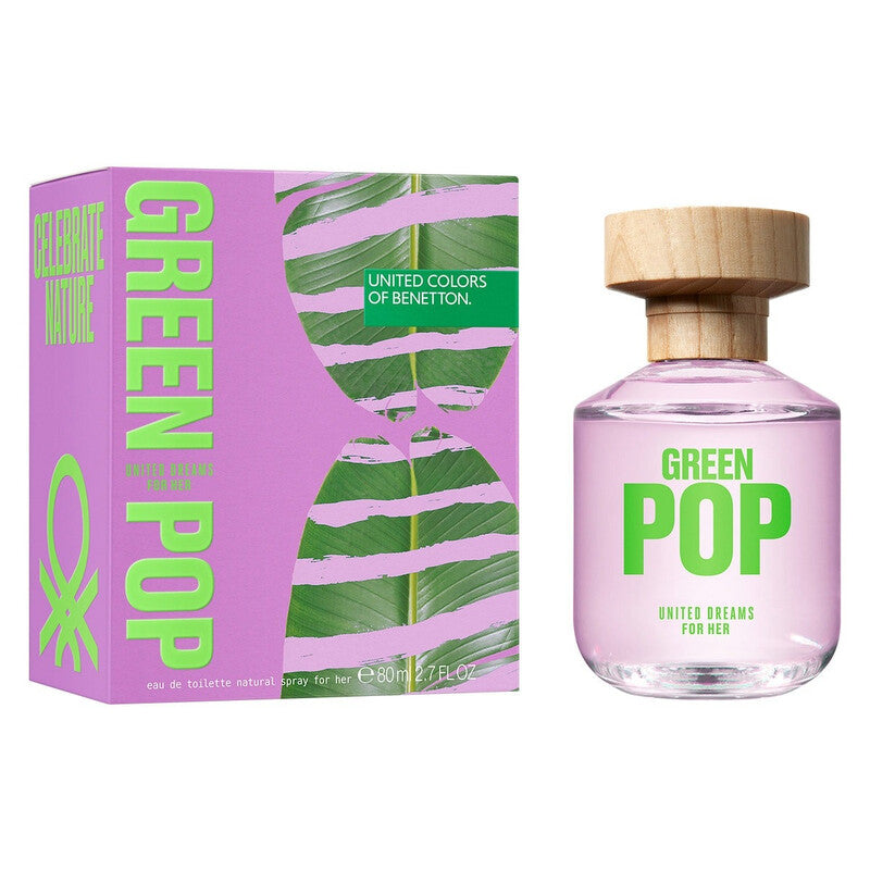 Benetton United Dreams Green Pop EDT W 80 ml