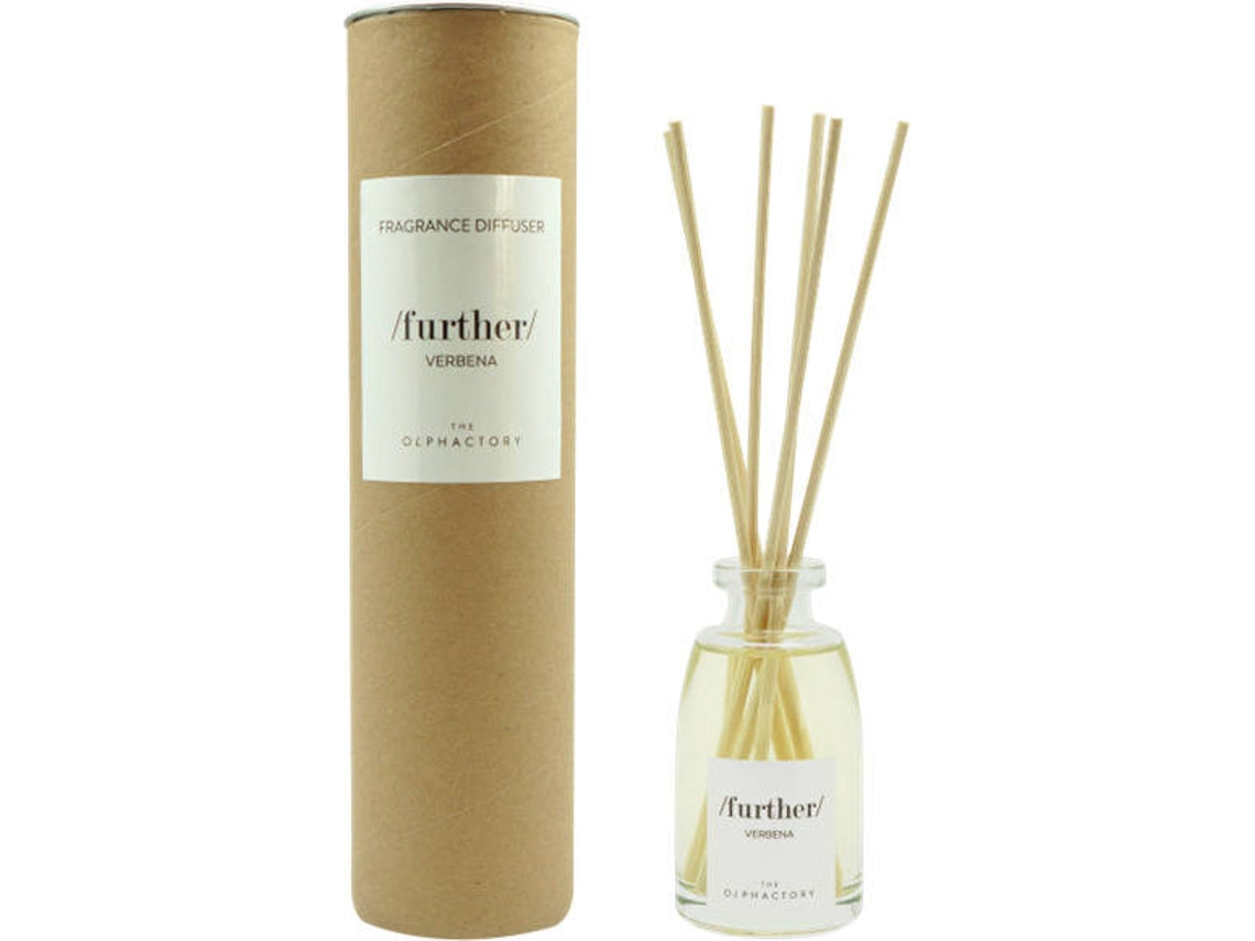 The Olphactory, Further Verbena, Fragrance Sticks, Aroma Reed Diffuser, 100 ml