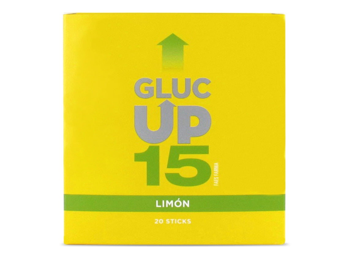 Gluc Up Lima3n 15 Gramos De Glucosa X 20 Sticks 30ml